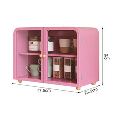 Coffee Cup Holder Dining Table Dustproof Desktop Storage Rack