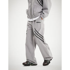Loose Straight Casual Sports Trousers Men