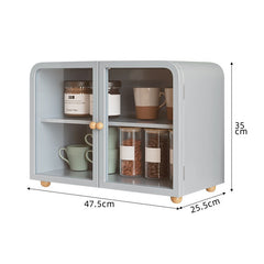 Coffee Cup Holder Dining Table Dustproof Desktop Storage Rack