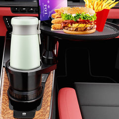 Car Water Cup Holder Multifunctional Storage Dining Table