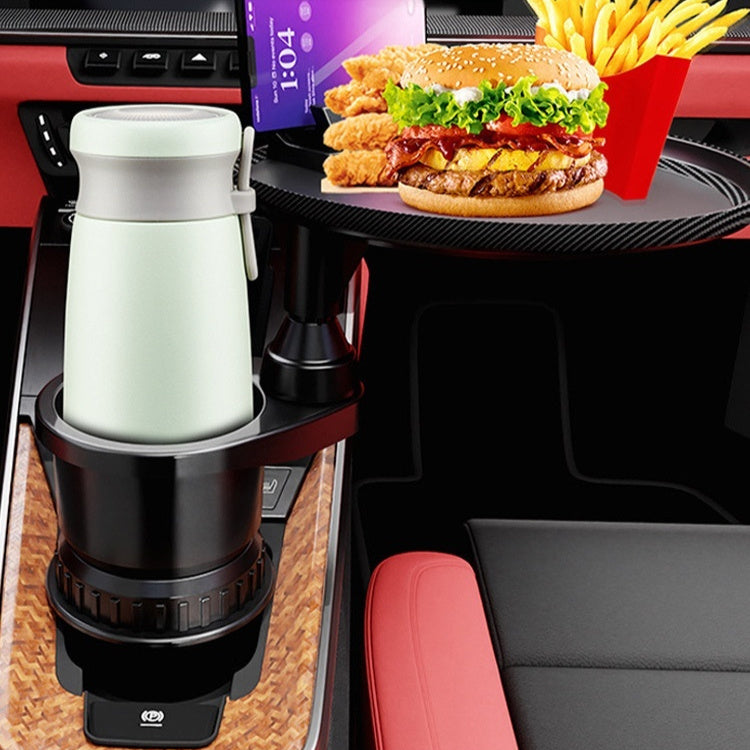 Car Water Cup Holder Multifunctional Storage Dining Table
