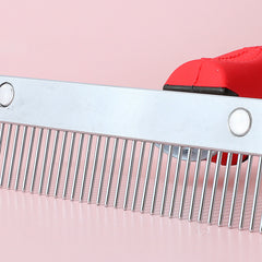 Pet Comb Extra-Large Rake Comb Grooming Brush Deshedding Tool Beauty Comb For Large Dogs Golden Retriever Husky German Shepherd