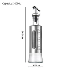 Kitchen Storage Bottle Cooking Oil Vinegar Seasoning Bottle Glass
