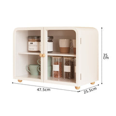 Coffee Cup Holder Dining Table Dustproof Desktop Storage Rack