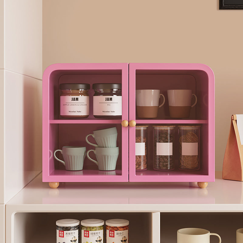 Coffee Cup Holder Dining Table Dustproof Desktop Storage Rack