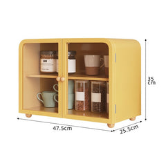 Coffee Cup Holder Dining Table Dustproof Desktop Storage Rack