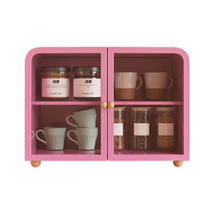 Coffee Cup Holder Dining Table Dustproof Desktop Storage Rack