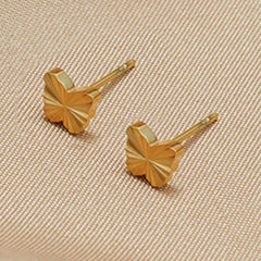 Lxalry Gold Stainless Steel Heart Jewelry Set For Women & Girls - Minimalist Cutout Necklace & Stud Earrings, Waterproof, Hypoallergenic, Tarnish-Free, Gift For Birthday, Wedding, Anniversary, Summer