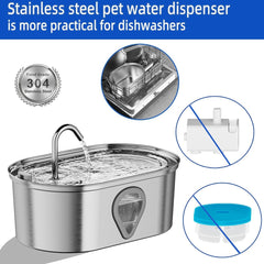 Automatic Fountain Cat Smart Water Feeder